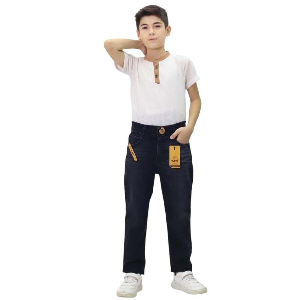 419611 ERKEK KOT PANT 12Y,13Y,14Y,15Y,16Y Erkek - SİYAH - 14-15 YAŞ