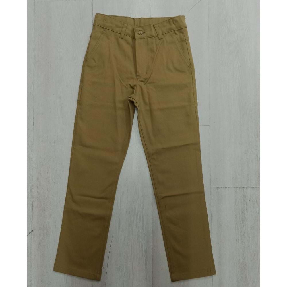 Bcg Keten Lastikli Çocuk Pantalon 5/9 Yaş - Camel - 6-7 Yaş