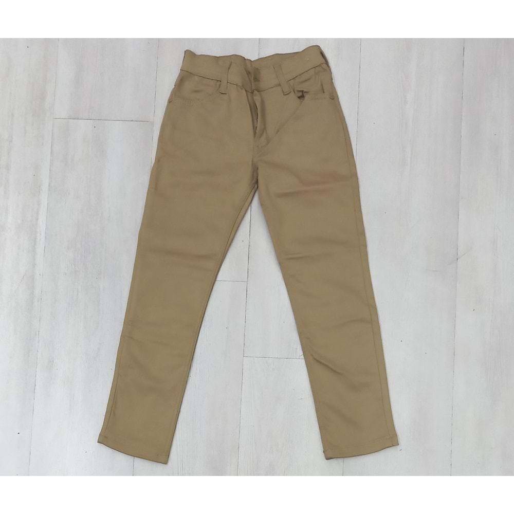 Bcg Canvas Likralı Pantalon Battal Boy 48/56 Beden - Camel - 52