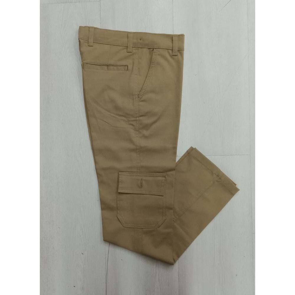 Bcg Canvas Çocuk Kargo Cep Pantalon 5/9 Yaş - Camel - 6-7 Yaş