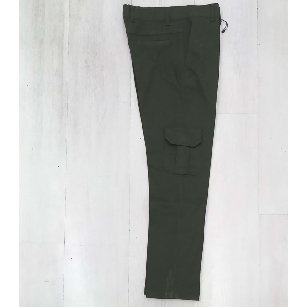 Bcg Canvas Lastikli Gez Lastikli Kargo Cep 11/16 Yaş - Haki - 11-12 Yaş