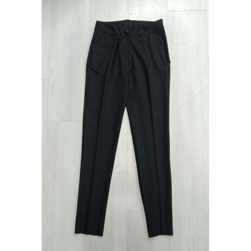 BAYAN KUMAŞ EN BOY LİKRALI 38/46 BEDEN - SİYAH - 38