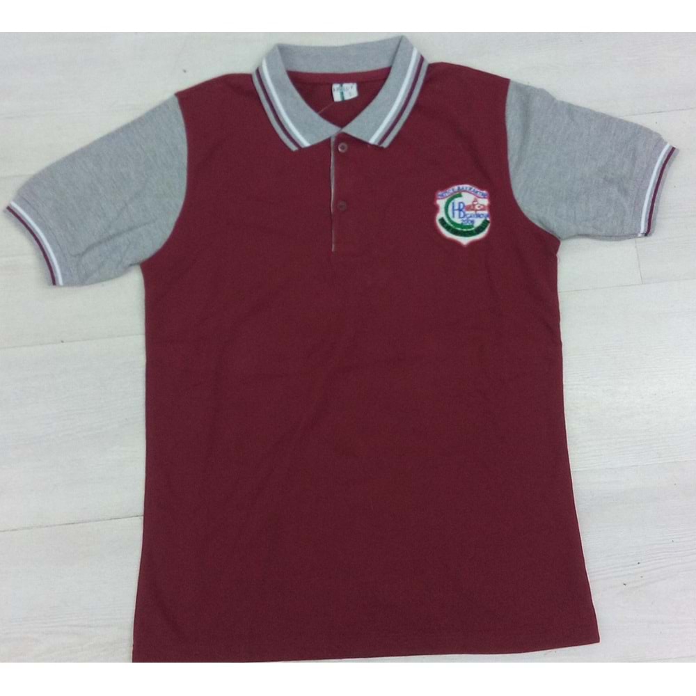 Bcg H.Bayraktar lise L.Kısa - BORDO - 3XL