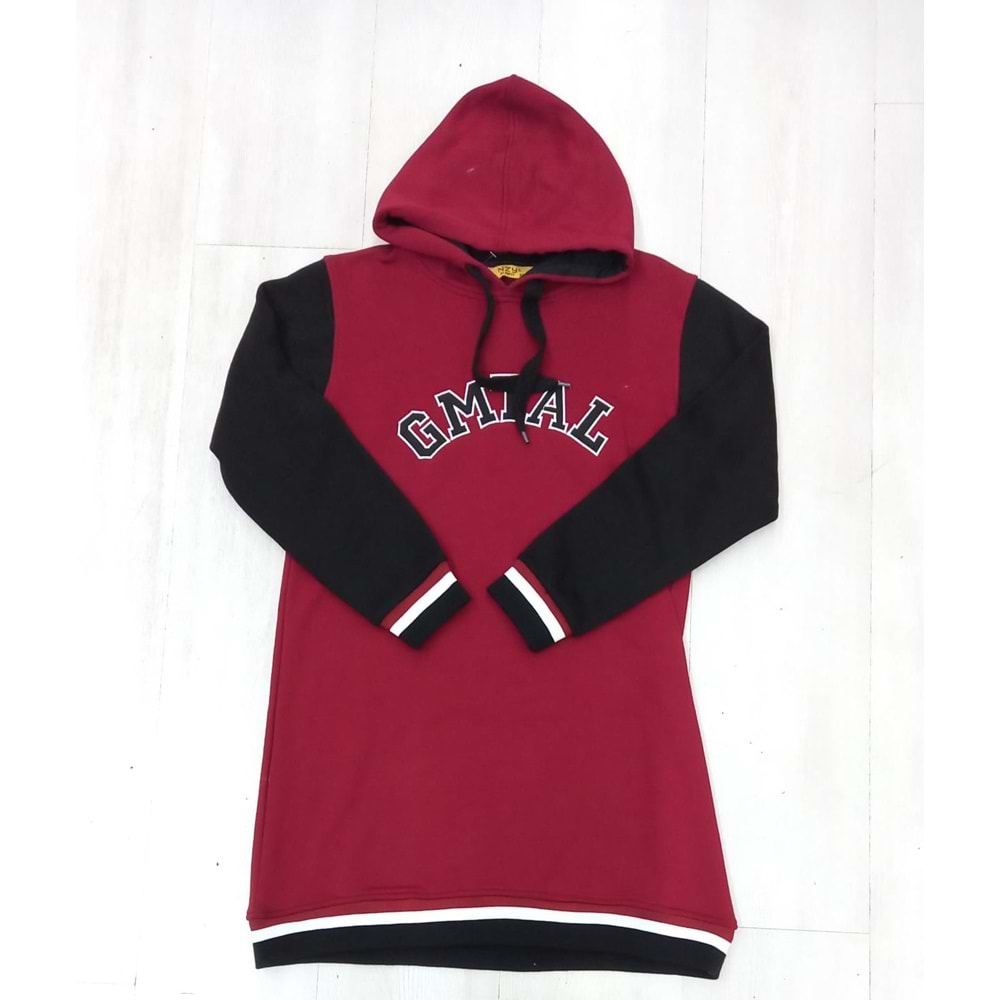 GATEM LİSE MONT TUNİK - SİYAH - XL