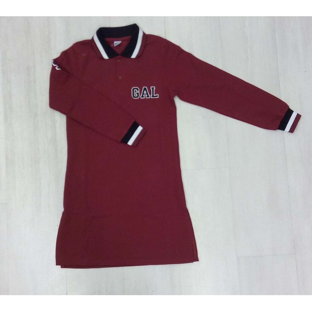 GAL LAKOST LİSE TUNİK - BORDO - XXL