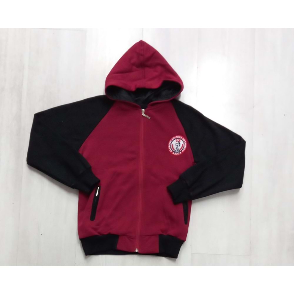 ATATÜRK ORTA POLAR - BORDO - XXL
