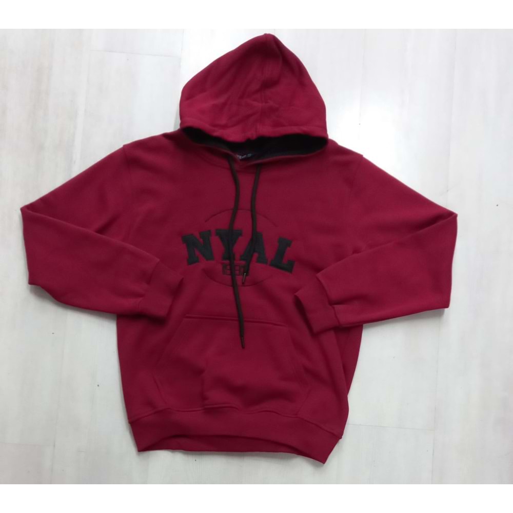 Bcg Neşet Yalçın Lisesi Sweat Kapş. - BORDO - 4XL