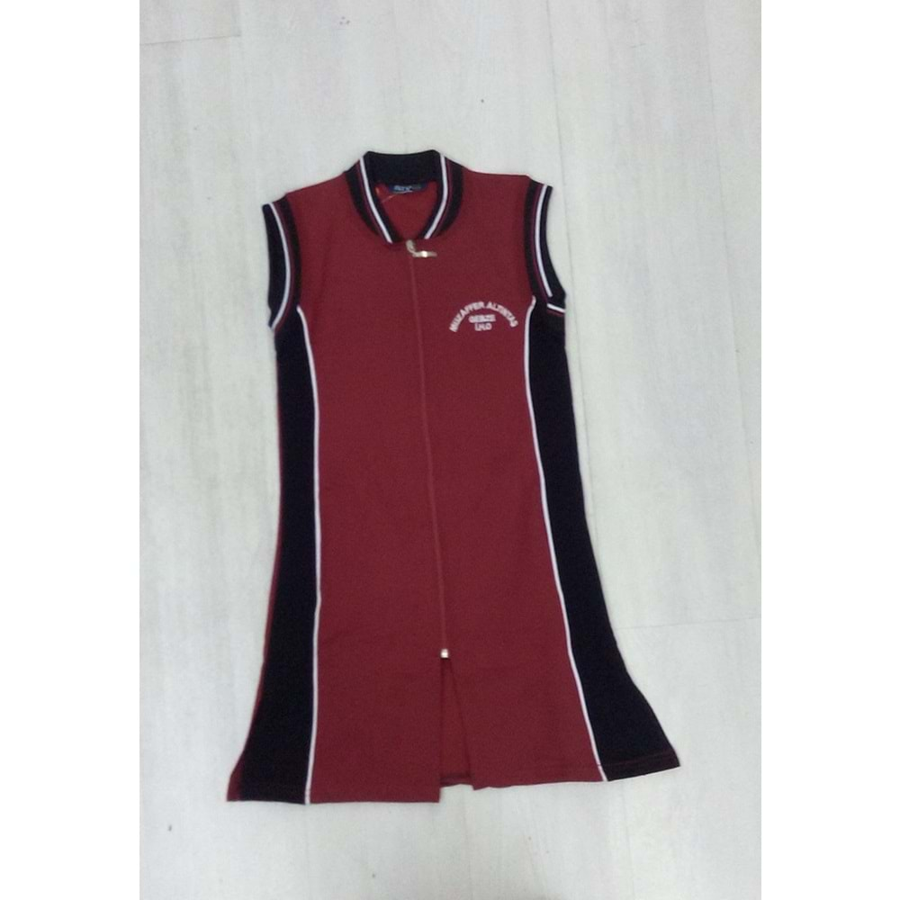 Bcg M.Altuntaş Orta Tunik Mont Yelek - Bordo - Xs