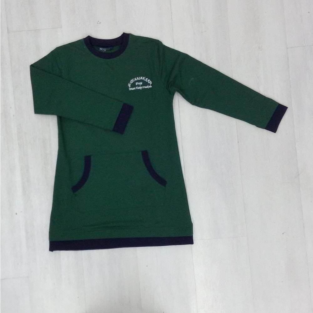 Ş.HASAN KAYA ORTA TUNİK - YEŞİL - XL