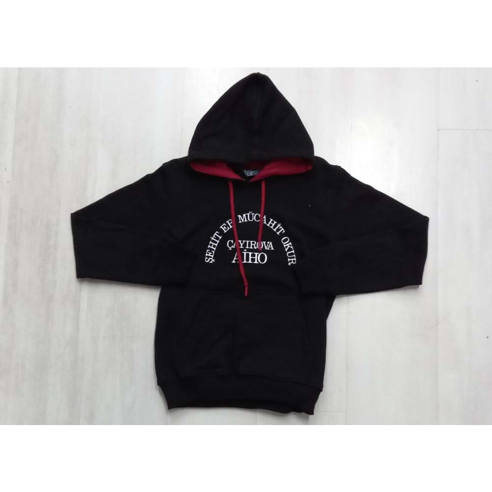 Bcg Ş.Er.Mücahit Orta Mont - SİYAH - XL