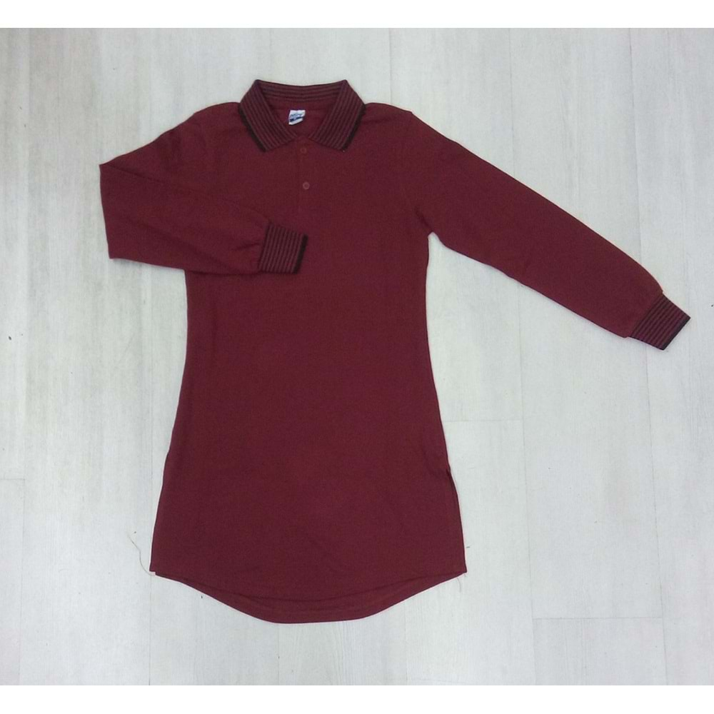 Bcg Ş.İ.Küçük Solak lise L.Tunik - Bordo - Xl