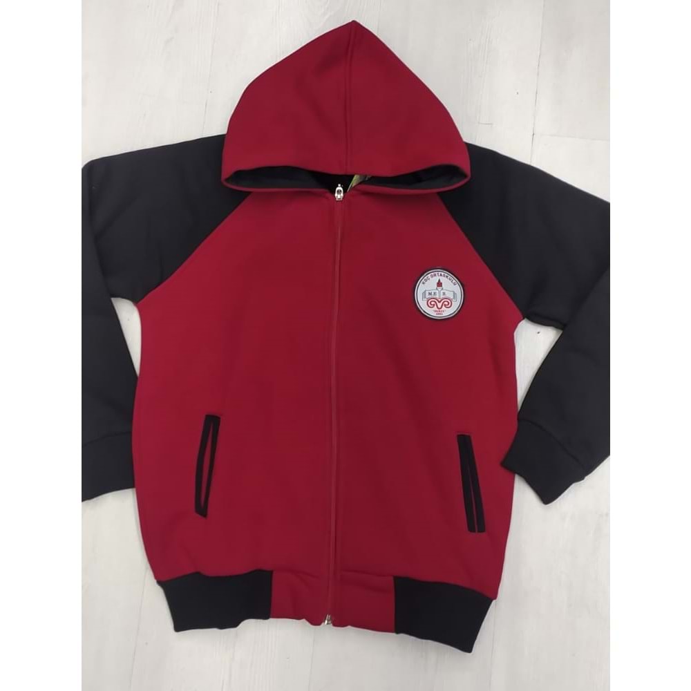 KOÇ ORTA SWEATSÖRT - BORDO - XXL