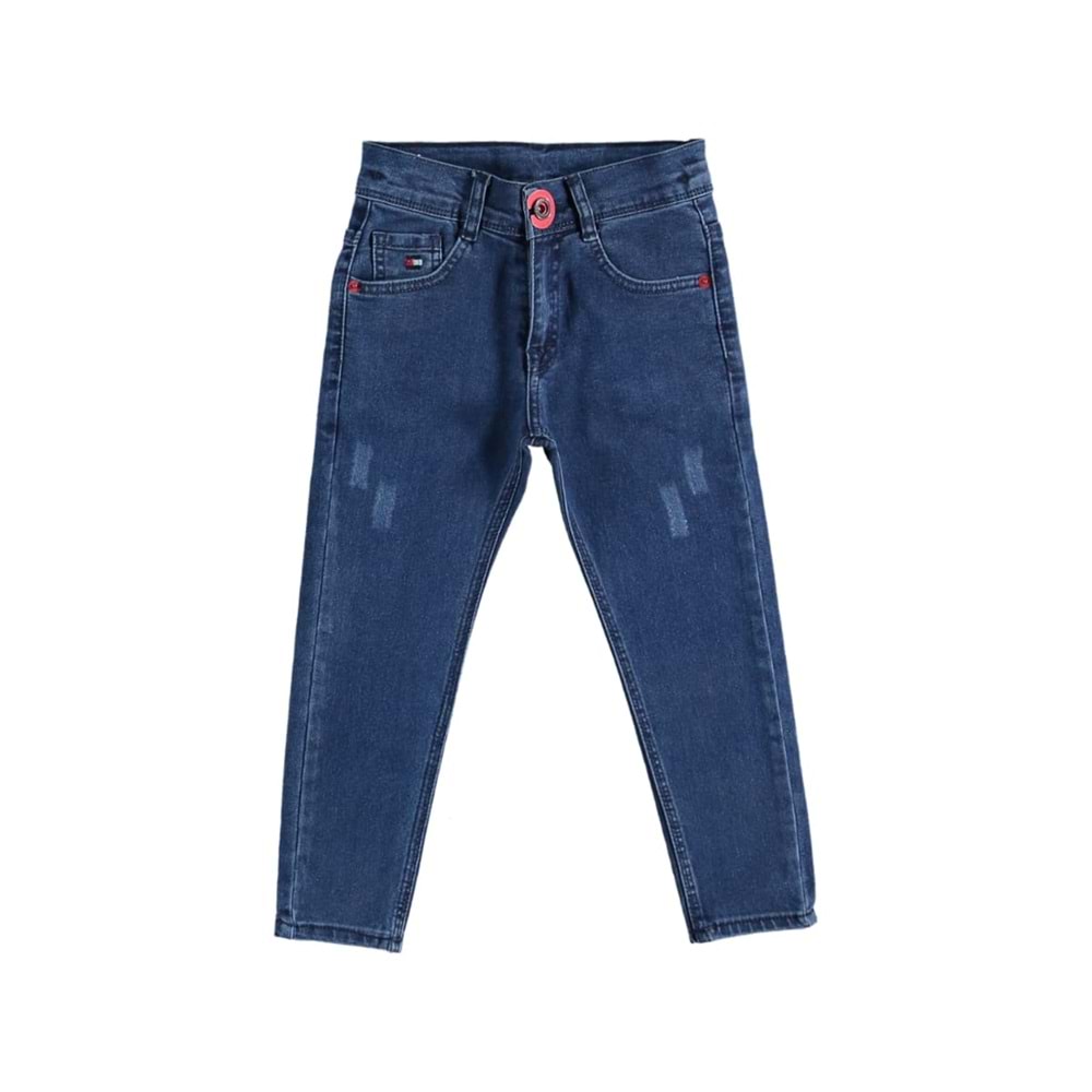 366689 KOT PANTOLON 9Y,10Y,11Y,12Y Erkek - MAVİ - 8-9 YAŞ