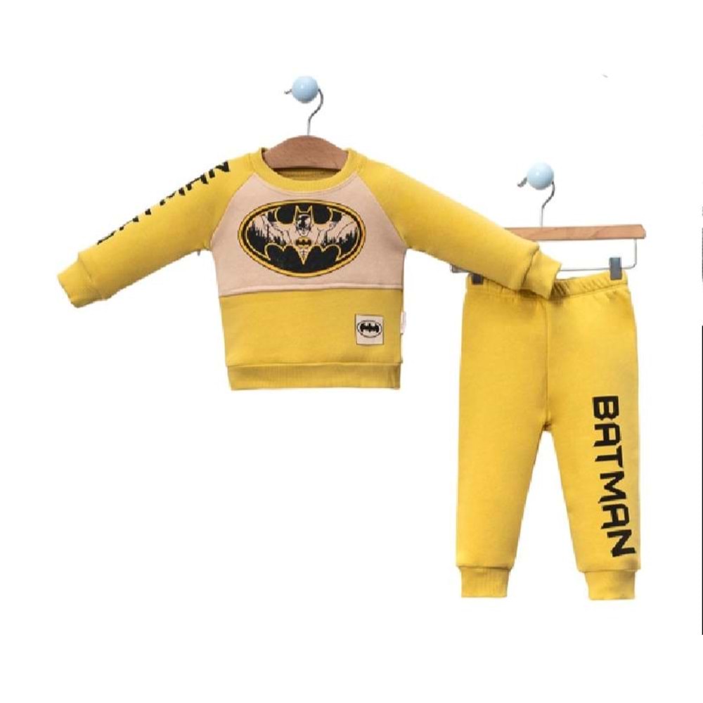 389874 Batman Baskılı Takım 2Y,3Y,4Y,5Y Erkek