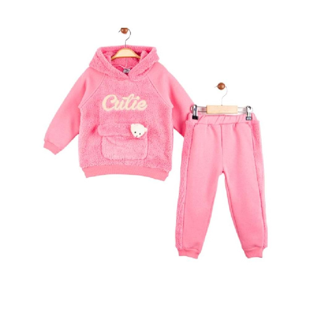 390173 Bebe Takım 2/5Y - PEMBE - 1-2 YAŞ