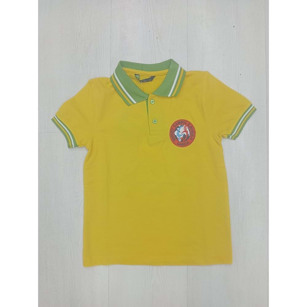 SERVET ÇAMBOL İLKOKULU ERKEK L. KISA - SARI - XXS
