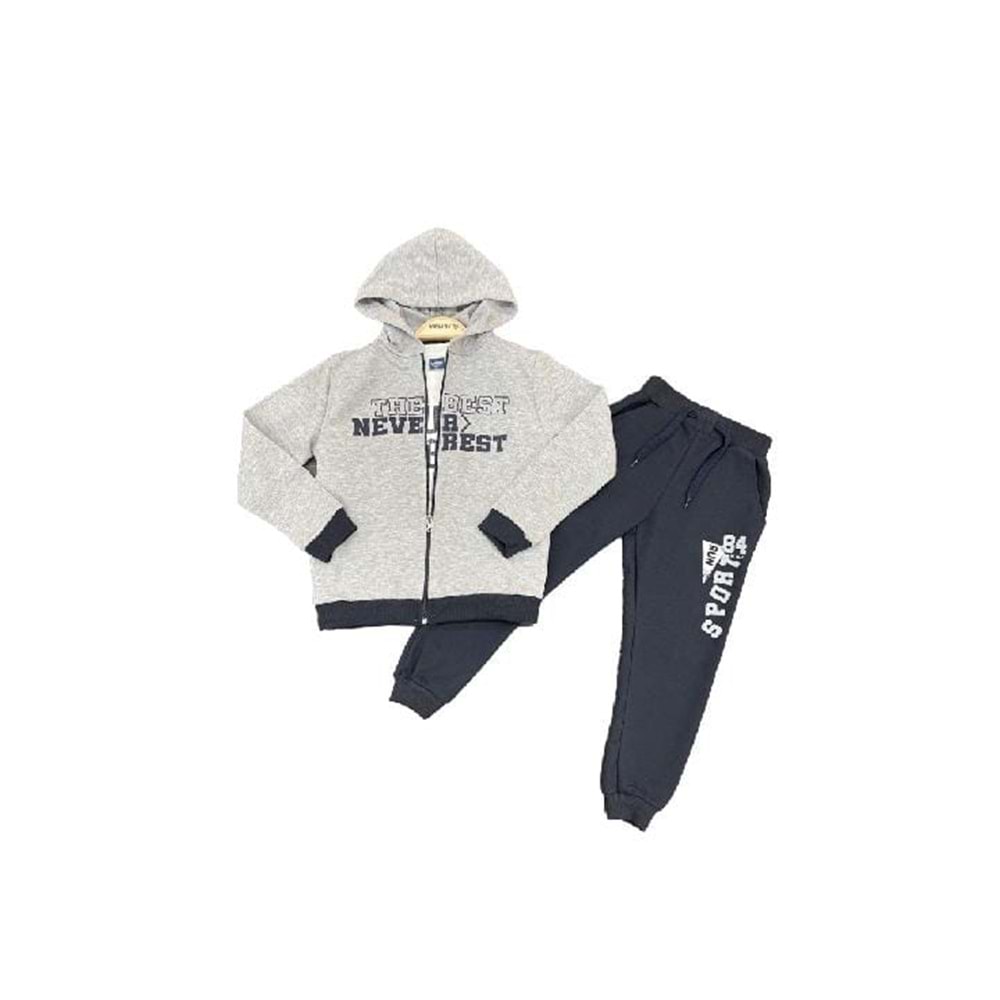 392469 NEVER BASKILI İKİ İPLİK 3 LÜ TAKIM 2/5 YAŞ