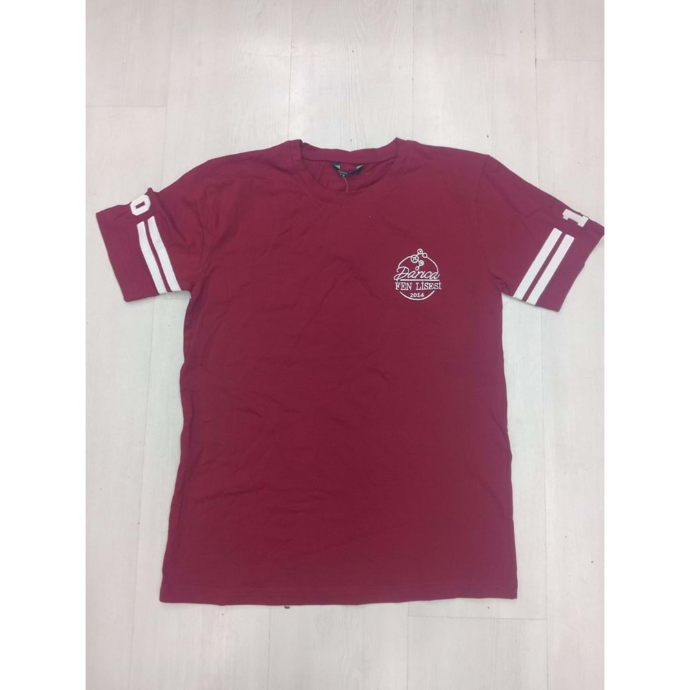 DARICA FEN LİSESİ TİŞÖRT - KIRMIZI - 4XL
