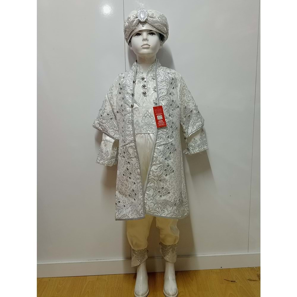 LAZE KAFTAN TAKIMI 5/12 YAŞ - GRİ - 5-6 YAŞ