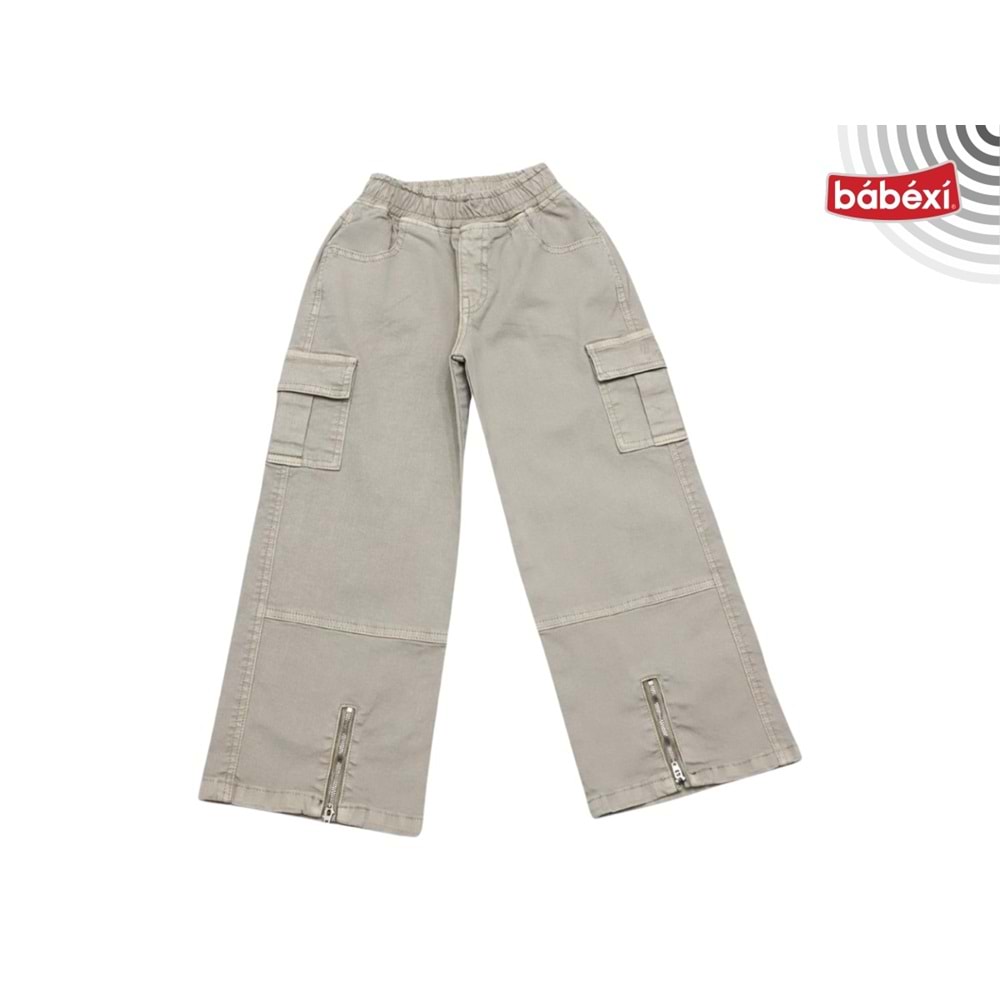 400320 PDF KIZ PANTOLON 12Y,11Y,13Y,14Y,15Y - BEJ - 13-14 YAŞ