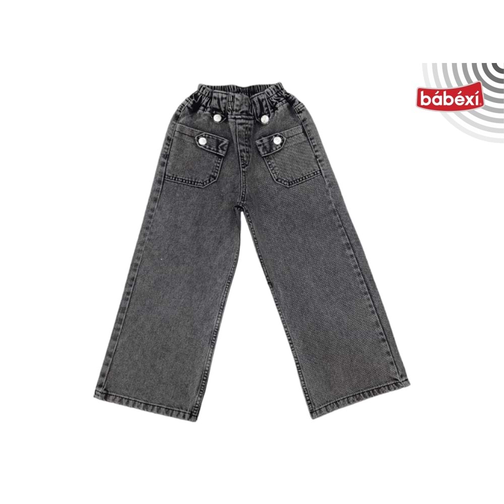 401640 KIZ KOT PANTOLON 9Y,10Y,11Y,12Y - FÜME - 10-11 YAŞ