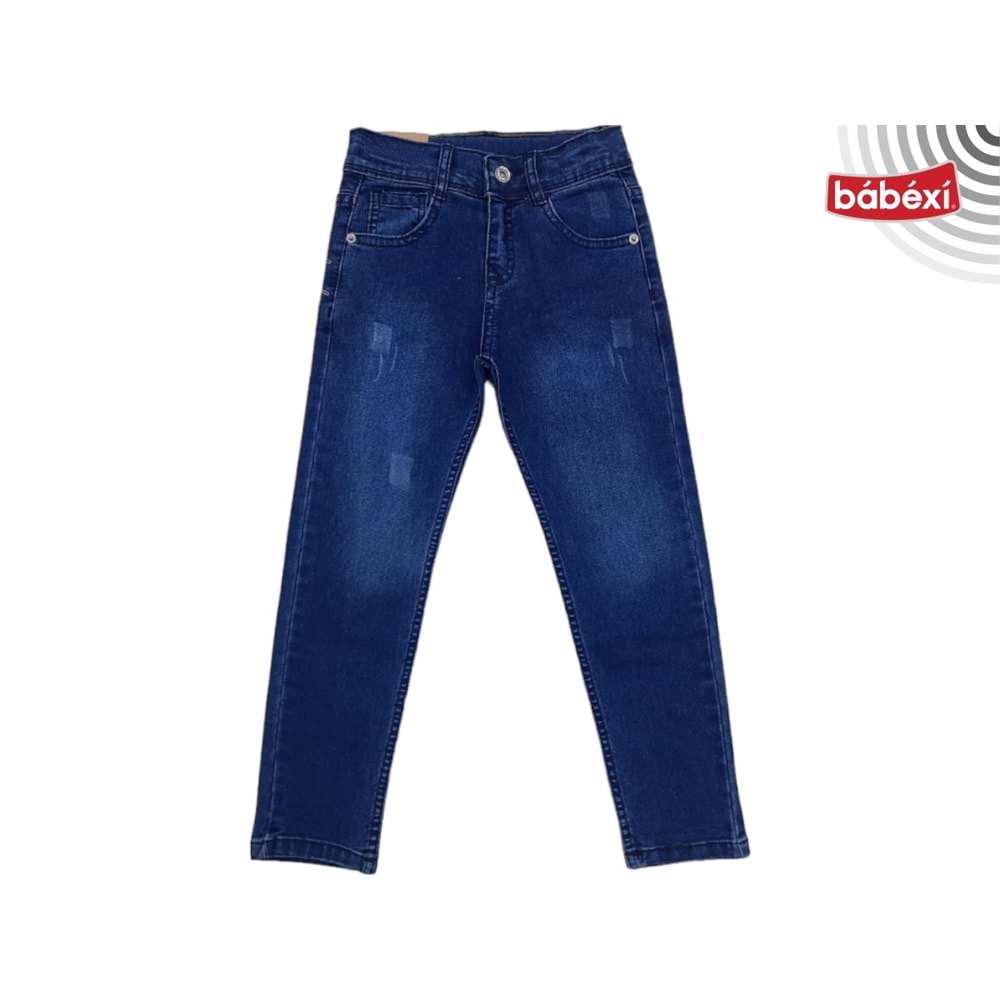 396010 KOT PANTOLON 5Y,6Y,7Y,8Y - MAVİ - 7-8 YAŞ