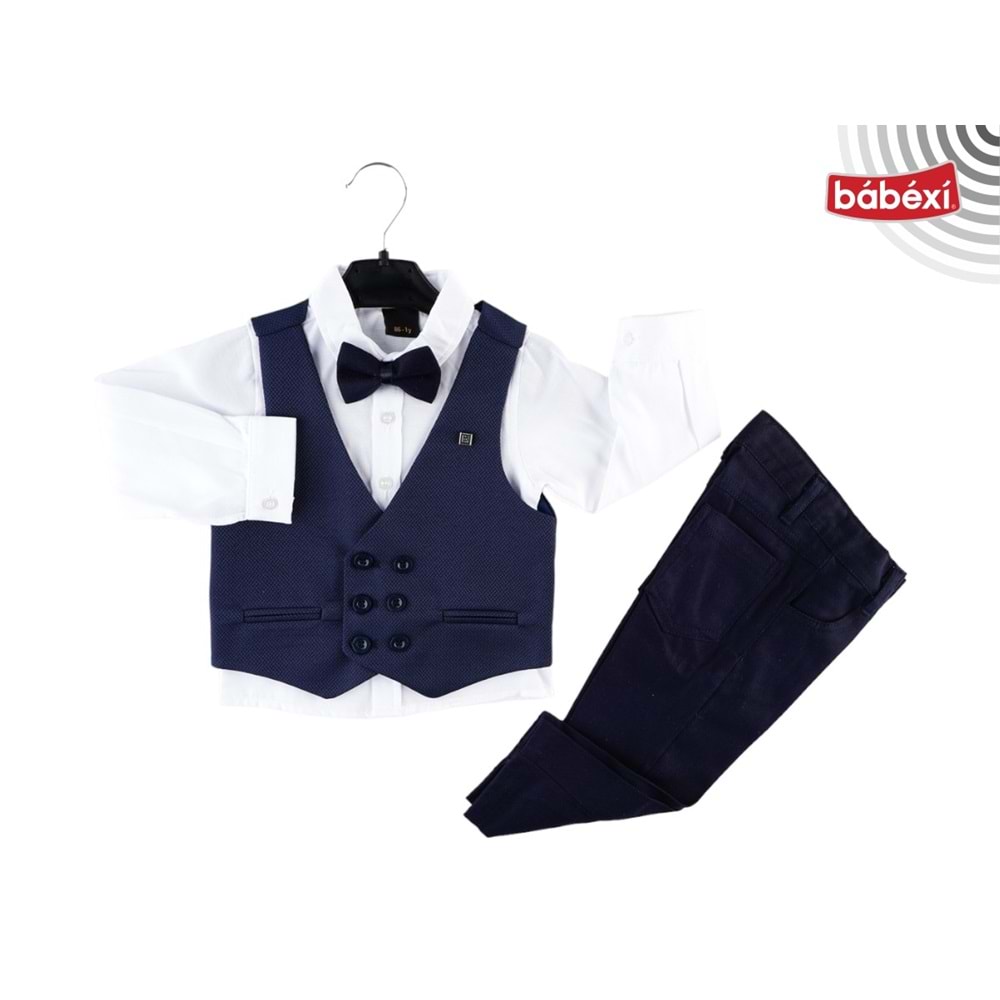 402801 Yelekli 3 Lü Takım 18 Ay,2Y,3Y,4Y