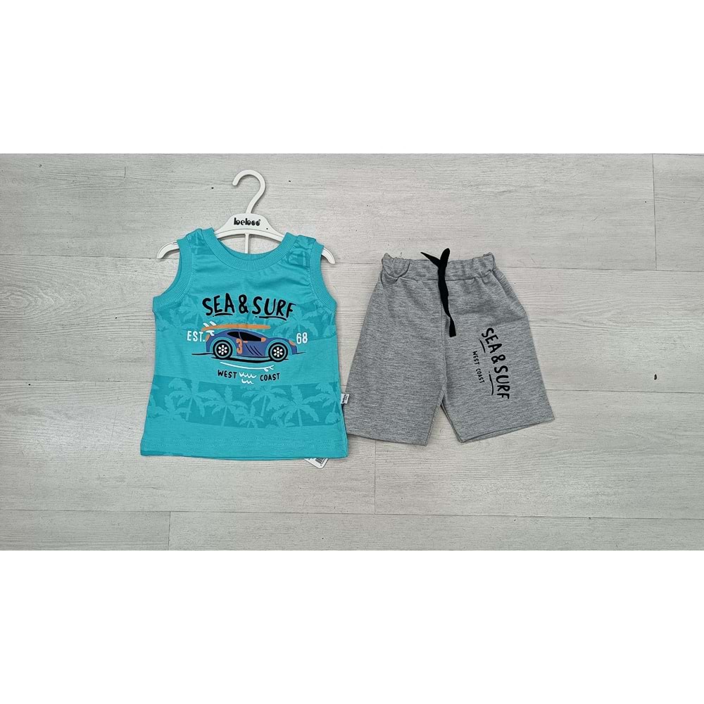 397405 ARABALI SURF TK 2Y,3Y,4Y,5Y - TURKUAZ - 3-4 YAŞ