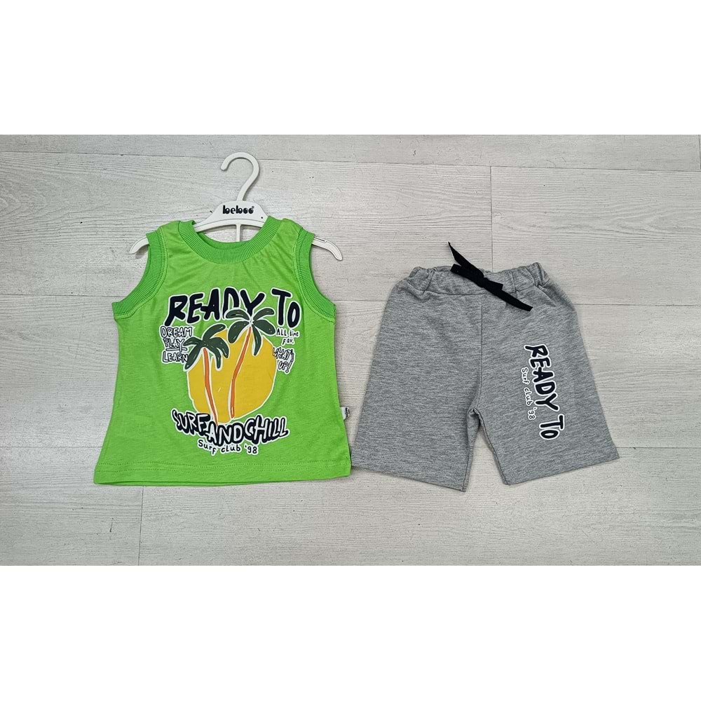 404463 READY TO ASKILI TK 2Y,3Y,4Y,5Y - YEŞİL - 3-4 YAŞ