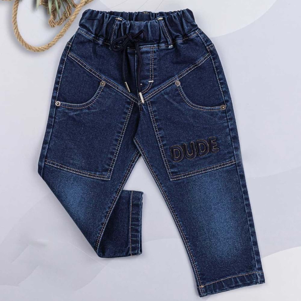 YAVRU5355 YAVRU5355 PANTOLON KOT ERKEK 8-12 YAŞ - SİYAH - 12-13 YAŞ