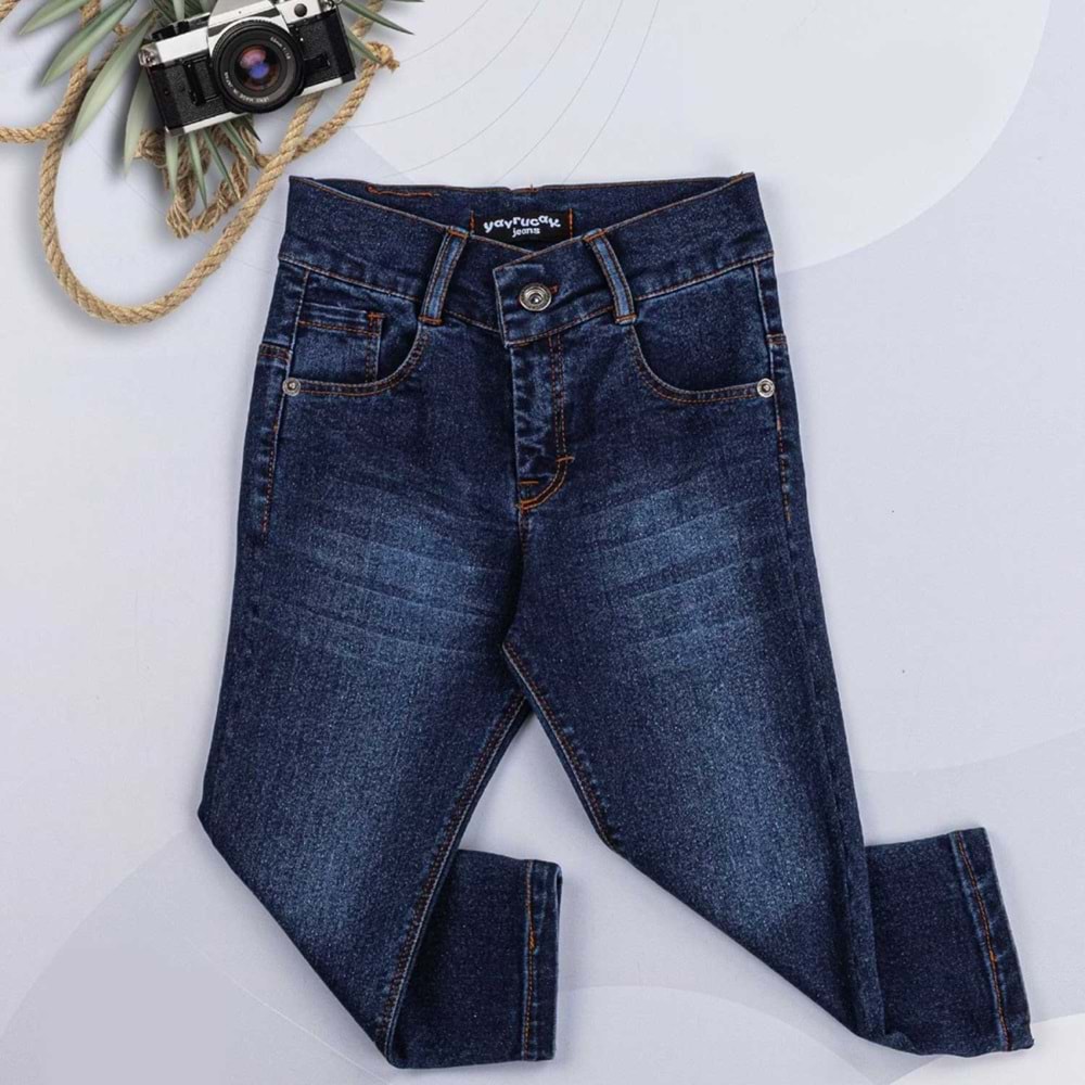 YAVRU5201 YAVRU5201 PANTOLON 8-12 YAŞ ERKEK KOT PNT - LACİVERT - 8-9 YAŞ