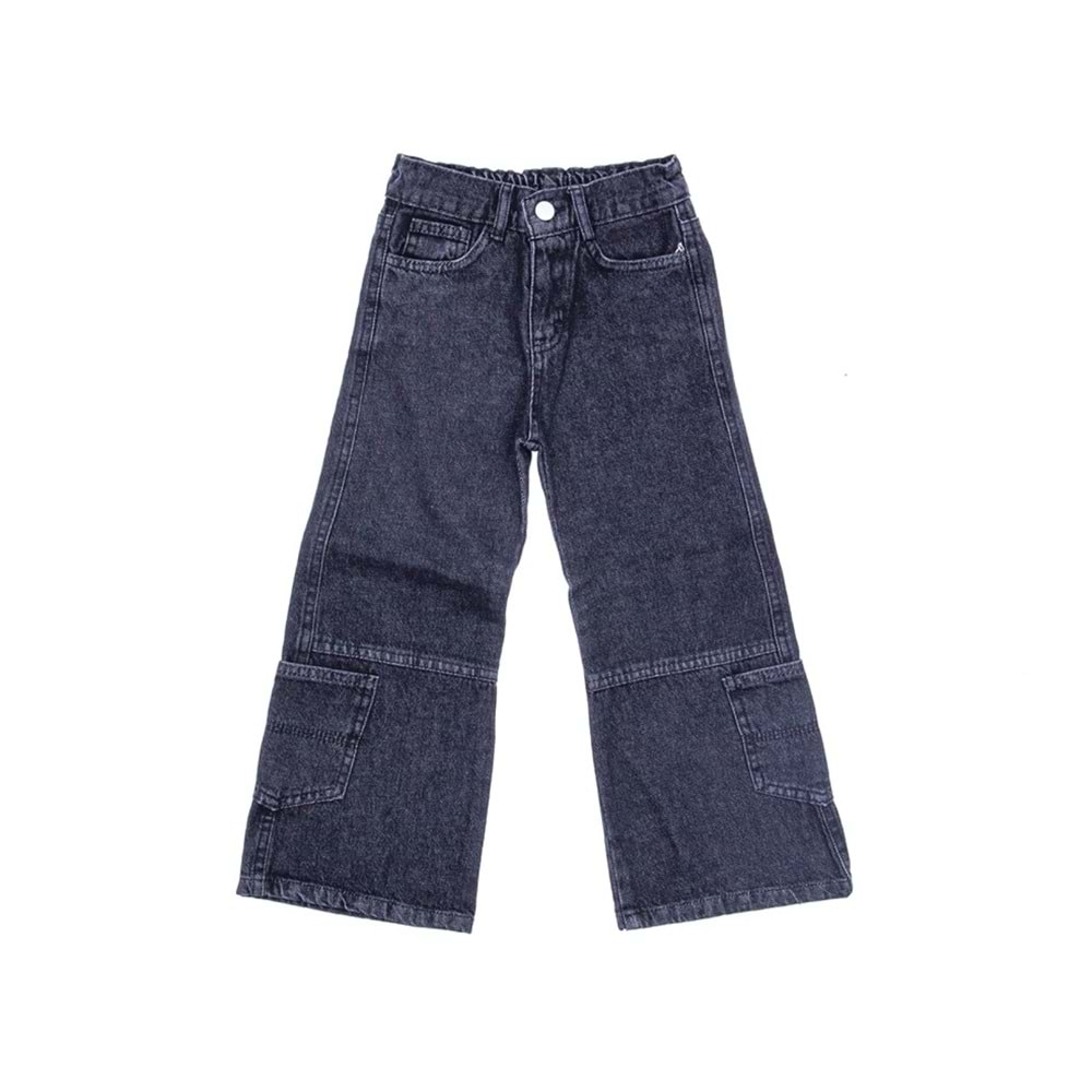 1111251824 11/15 YAŞ 3621 citywear kız pantolon - SİYAH - 13-14 YAŞ