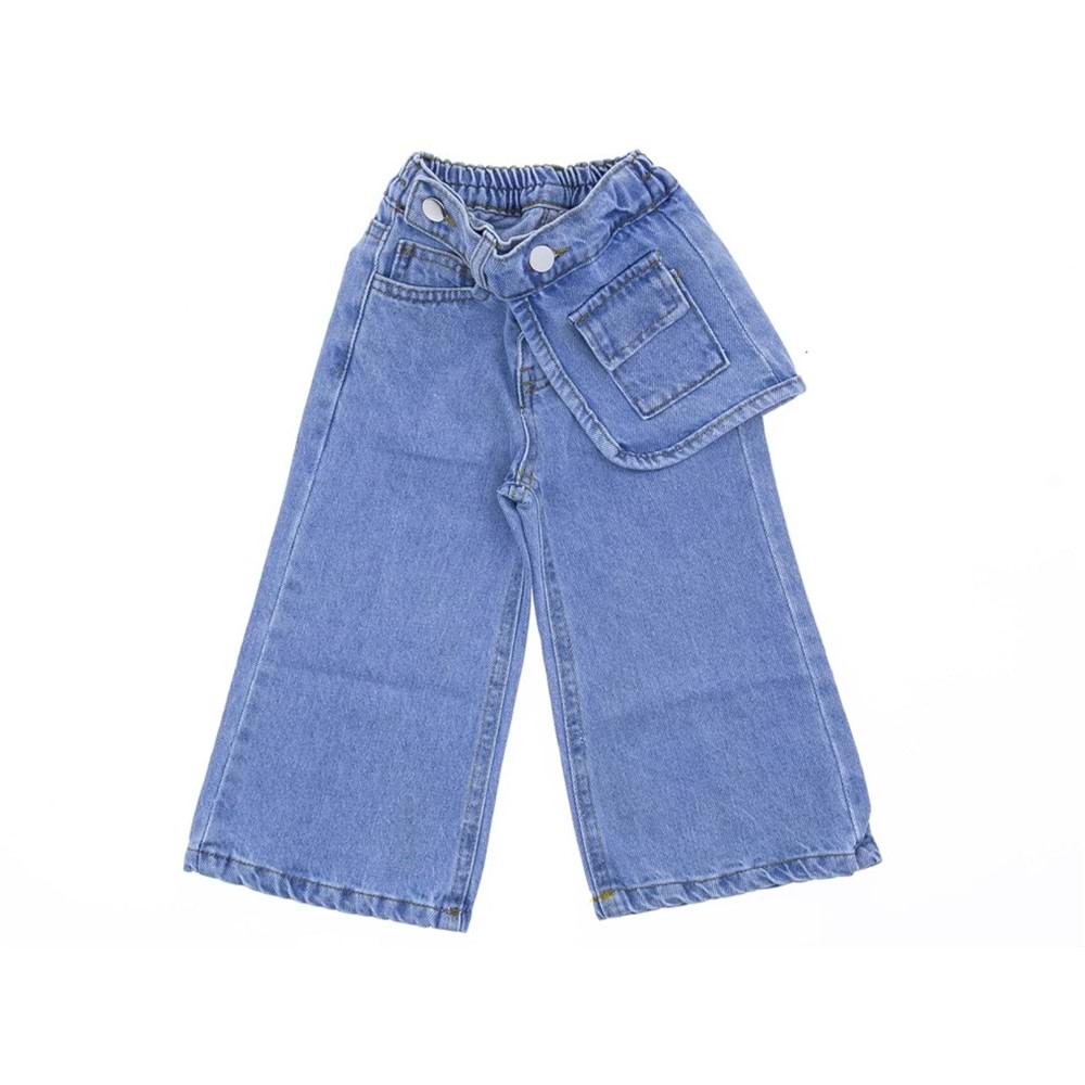 1111251815 11/15 YAŞ 3618 citywear kız pantolon - MAVİ - 12-13 YAŞ