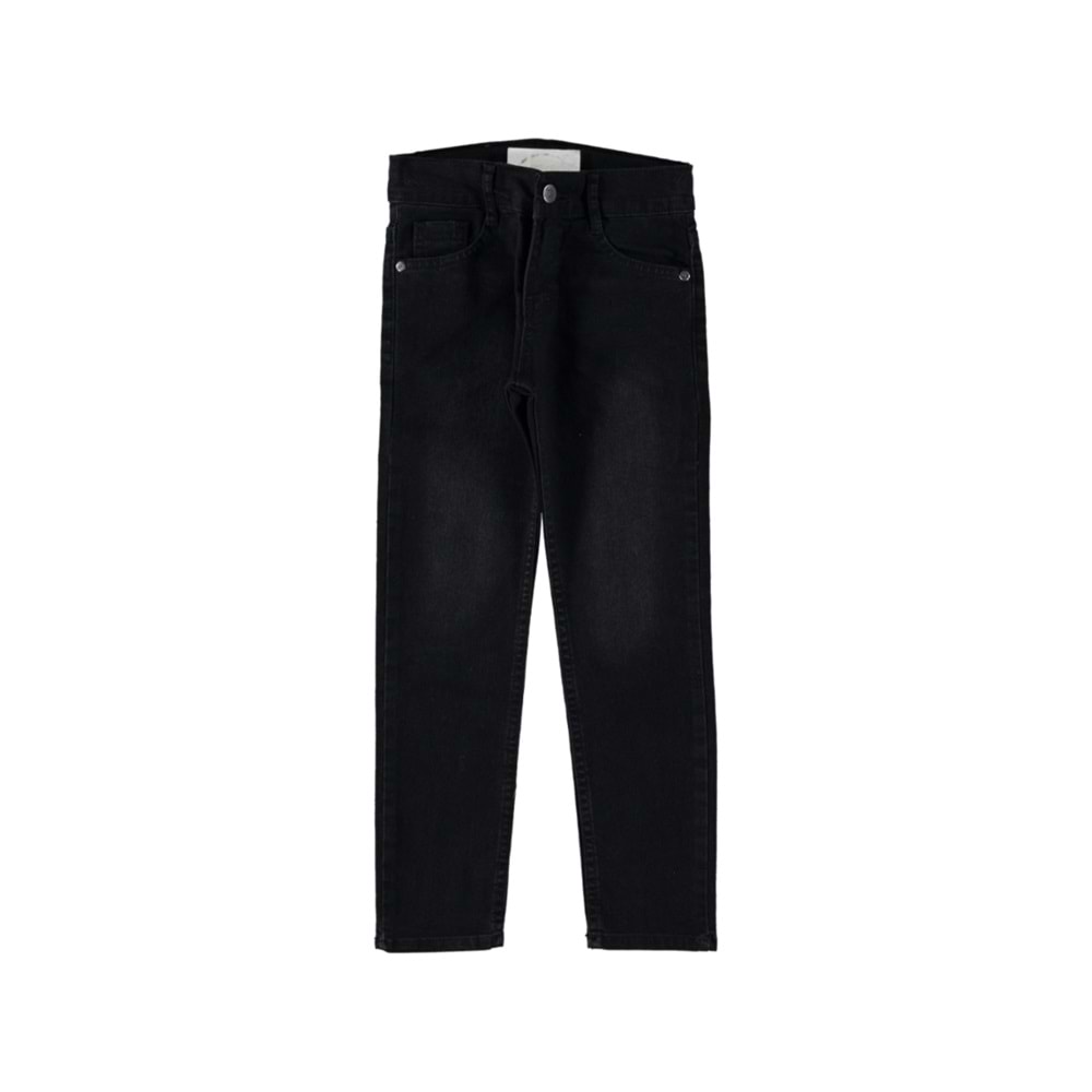 149733 LİKRALI ERKEK KOT PANTOLON 8/12 YAŞ - SİYAH - 7-8 YAŞ