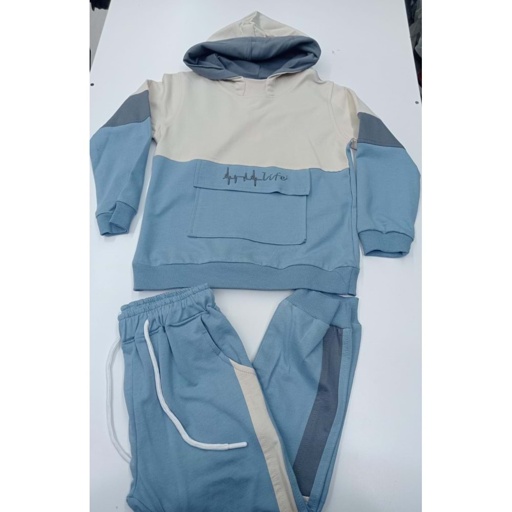 411680 ZR TAKIM ERKEK - KREM - 7-8 YAŞ