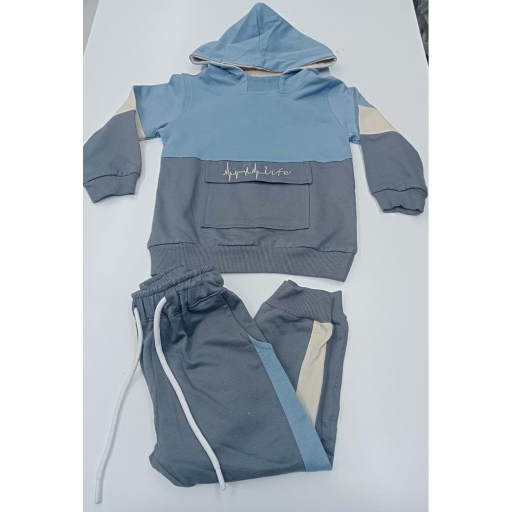 411680 ZR TAKIM ERKEK - MAVİ - 6-7 YAŞ