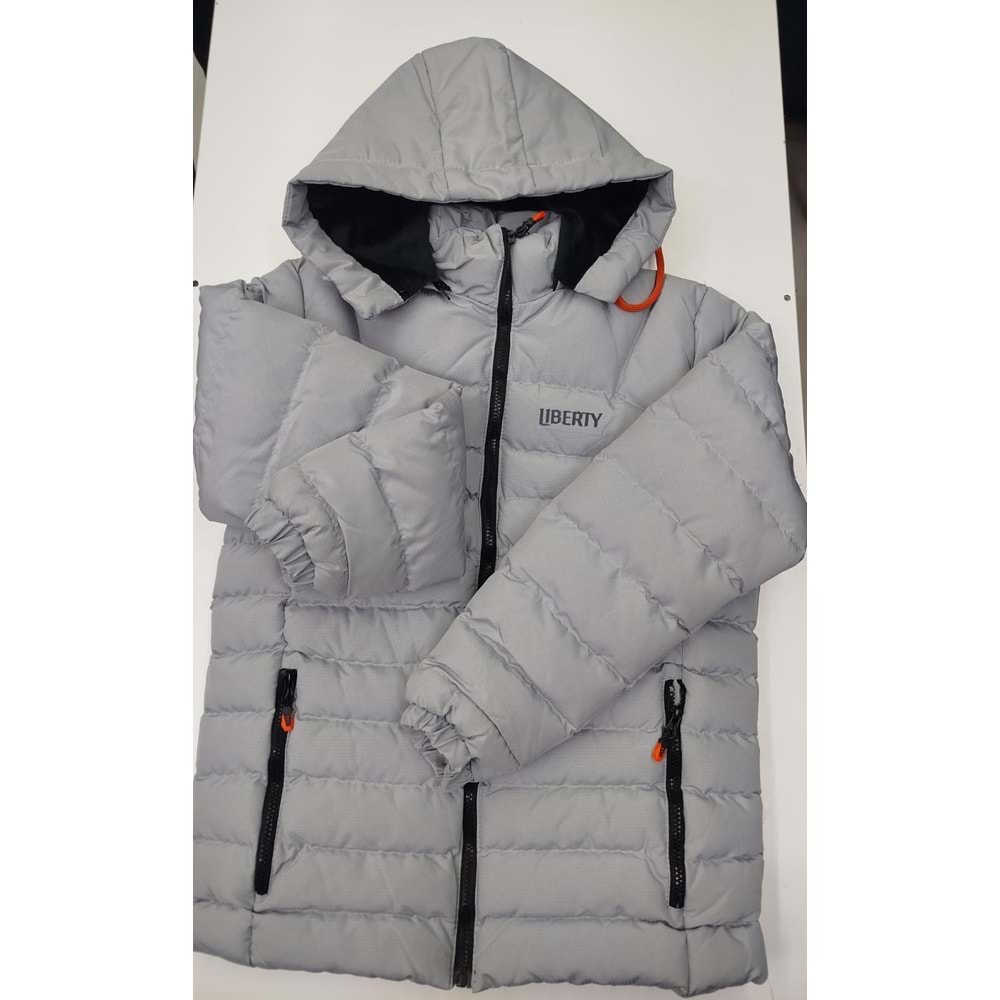 168242 LİBERTY ERKEK MONT S/XXL - GRİ - S