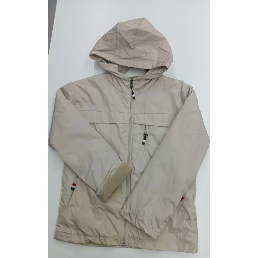 170255 ERKEK CEKET 10/13 YAŞ - AÇIK KAHVE - 11-12 YAŞ