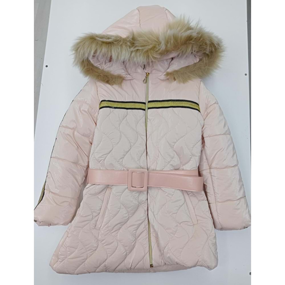 SİMLİ ŞERİT MONT KIZ 7/10 YAŞ - PEMBE - 8-9 YAŞ