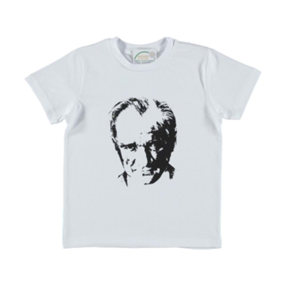 173030 ATATÜRK BASKILI TİŞÖRT 7/15 YAŞ - SİYAH - 13-14 YAŞ