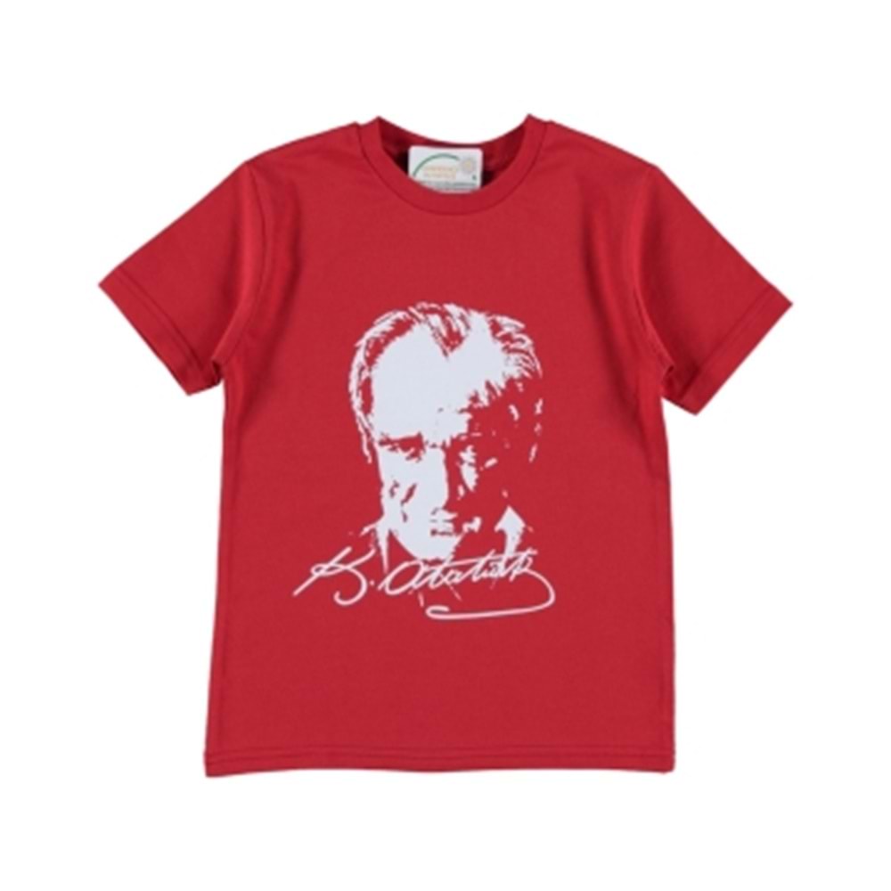 402574 ATATÜRK BASKILI TİŞÖRT 6/9 YAŞ