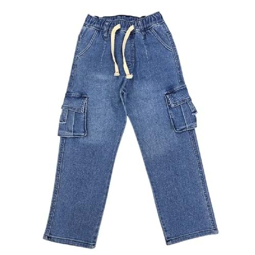 420284 BAGGY KOT PANTOLON 2Y,3Y,4Y,5Y Erkek - MAVİ - 1-2 YAŞ