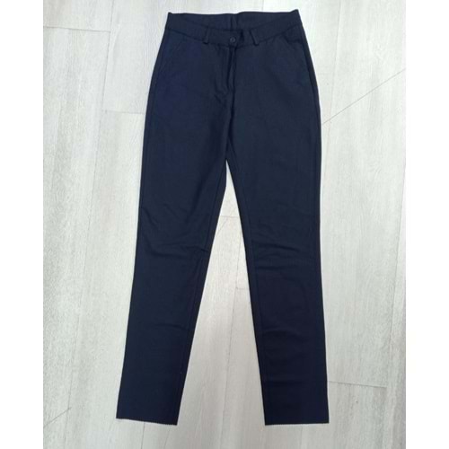 BAYAN KUMAŞ EN BOY LİKRALI 48/56 BEDEN - LACİVERT - 56