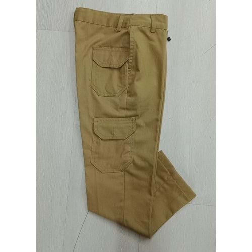 Bcg Keten Lastikli Garson Kargo Cep 9/11 Yaş - Camel - 10-11 Yaş