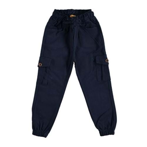 379073 Bel Paça Lastikli Kargo Cepli Erkek Keten 8Y/12Y - FÜME- 8-9 YAŞ