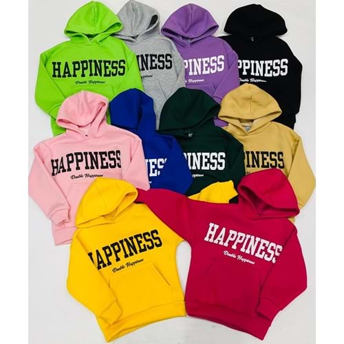 Başak Happiness 3 İplik Sweat 4/8 - GRİ - 6-7 YAŞ