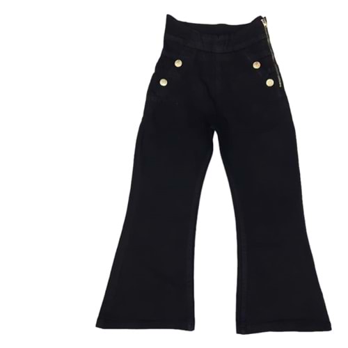 393567 KETEN PANTOLON 5Y,6Y,7Y,8Y - SİYAH - 7-8 YAŞ