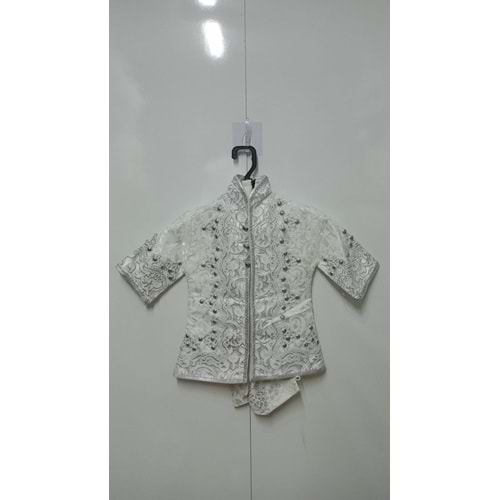 ZIRHLI BEBE KAFTAN TAKIMI 1/4 YAŞ - GRİ - 0-1 YAŞ