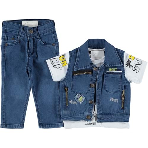 158426 KOT YELEKLİ ERKEK TAKIM 6/9 YAŞ