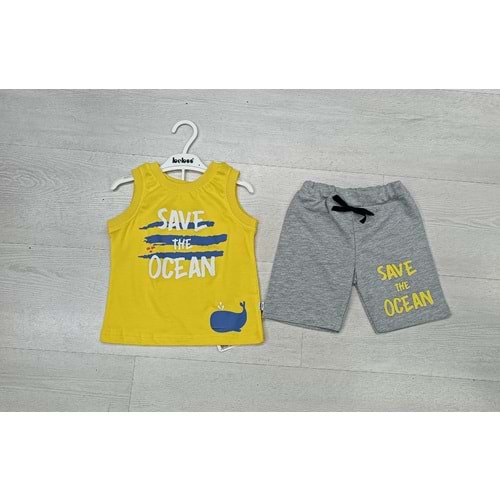 404464 SAVE THE OCEAN TK 2Y,3Y,4Y,5Y - SARI - 4-5 YAŞ